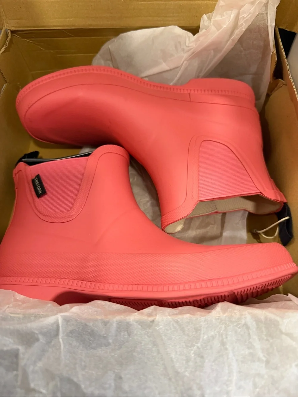 Tretorn Coral Short Rain Boots for Women- US9